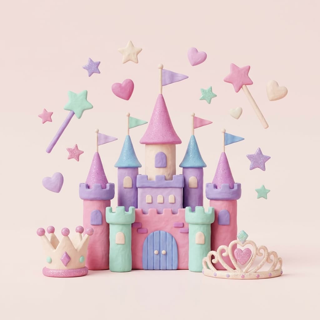 Princess Fairytale party invitation theme
