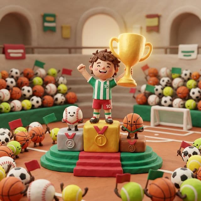 Sports Champion party invitation theme