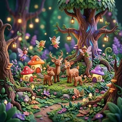 Enchanted Forest kids' party theme