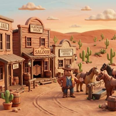 Wild West kids' party theme
